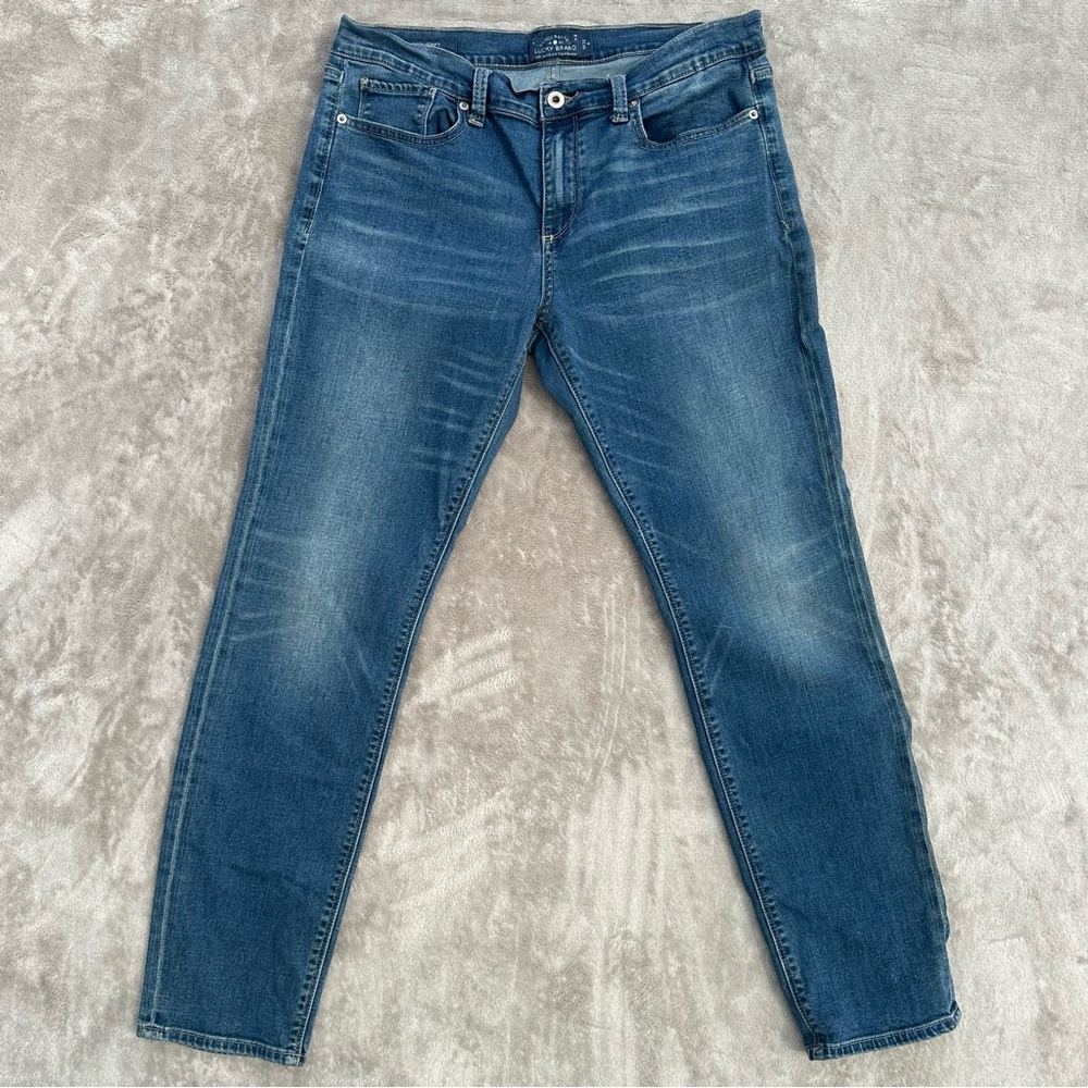 Lucky Brand Sofia Skinny Women’s Blue Denim Jeans Size 14/32 pockets